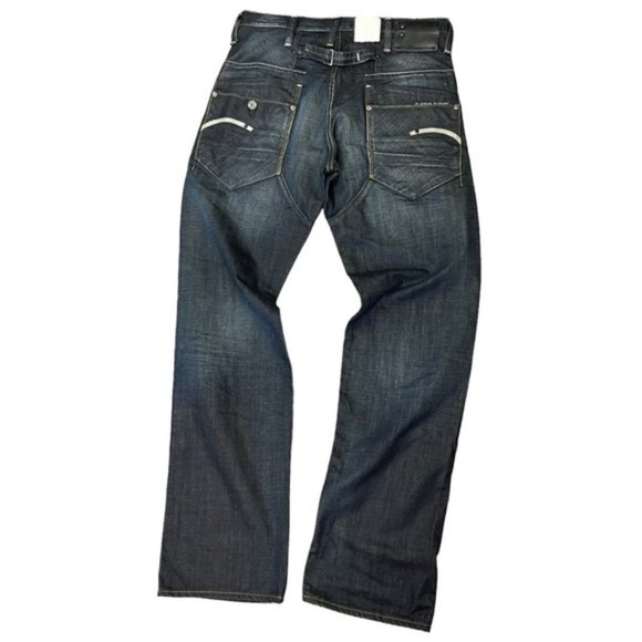 NWT G-Star Raw 3301 Men's Blade Loose Travis Wash Denim Jeans Size 30/34 - Picture 6 of 7